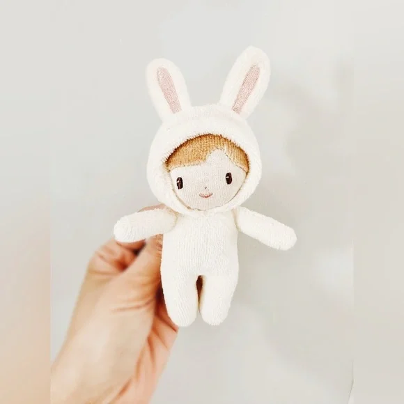 NWT Binky Bunny Matchbox Doll by Threadbear Design. - Picture 4 of 13